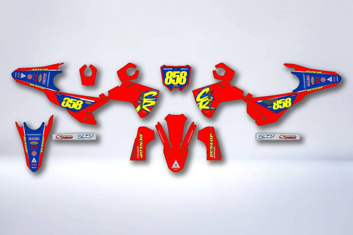 Dekor-Kit HONDA CRF 250 & CRF 450 2025-2026 - ZYNTRIX