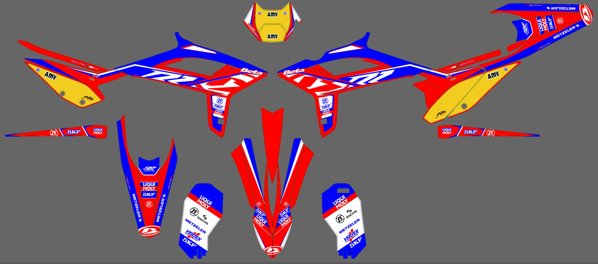 kit grafiche BETA RR Enduro 2020-2022 - SYNTRIX