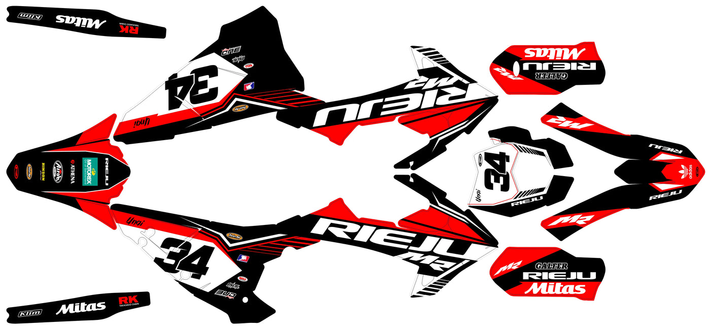 Dekor-Kit RIEJU MR PRO & RANGER 2021-2025 - SKORCH