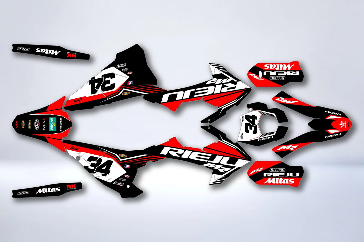Graphics kit RIEJU MR PRO & RANGER 2021-2025 - SKORCH