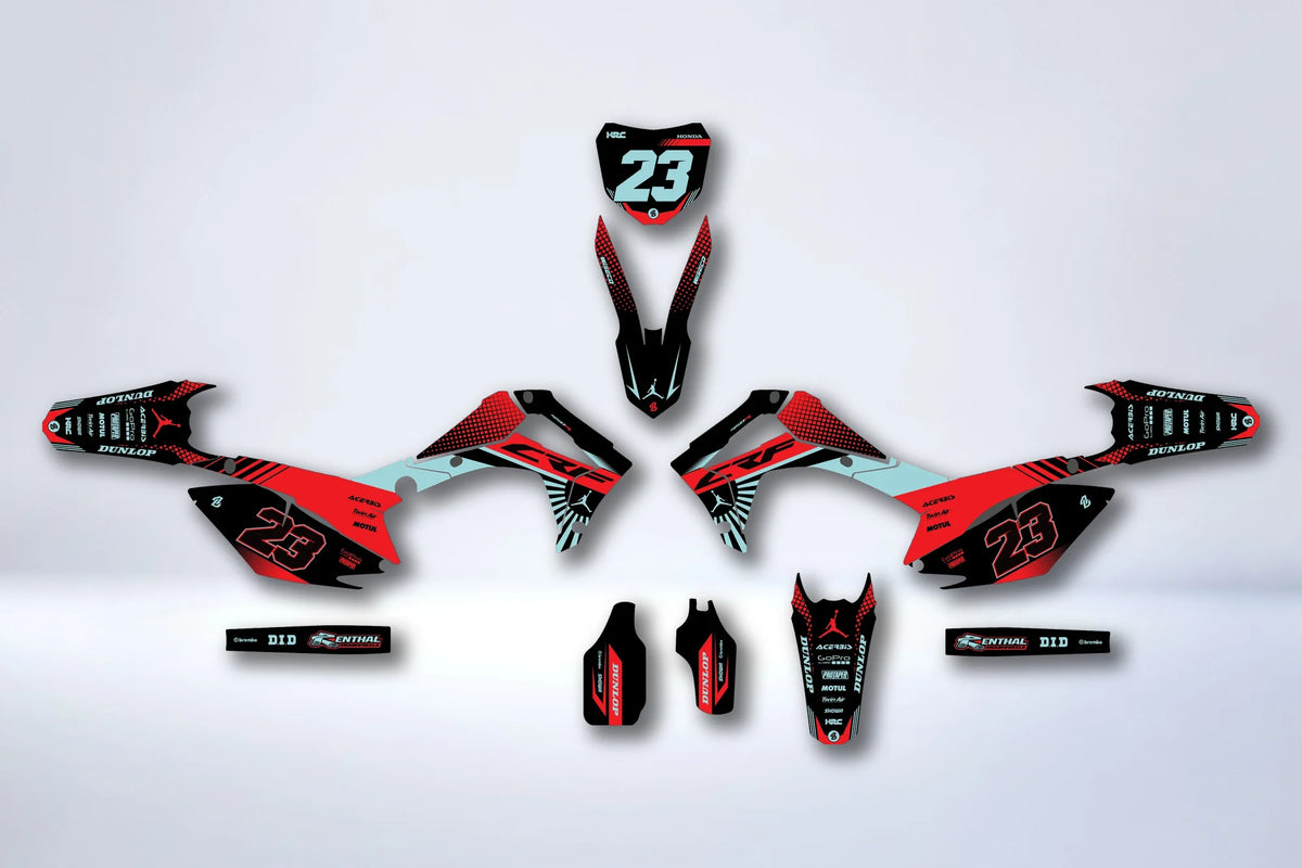 Graphics kit HONDA CRF 250-450 2013-2016 - DROVAX
