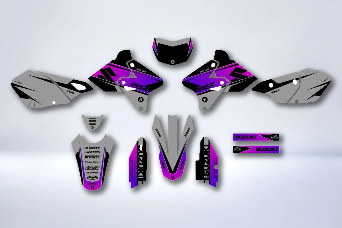 Graphics kit SUZUKI DRZ 400 - TRAXION