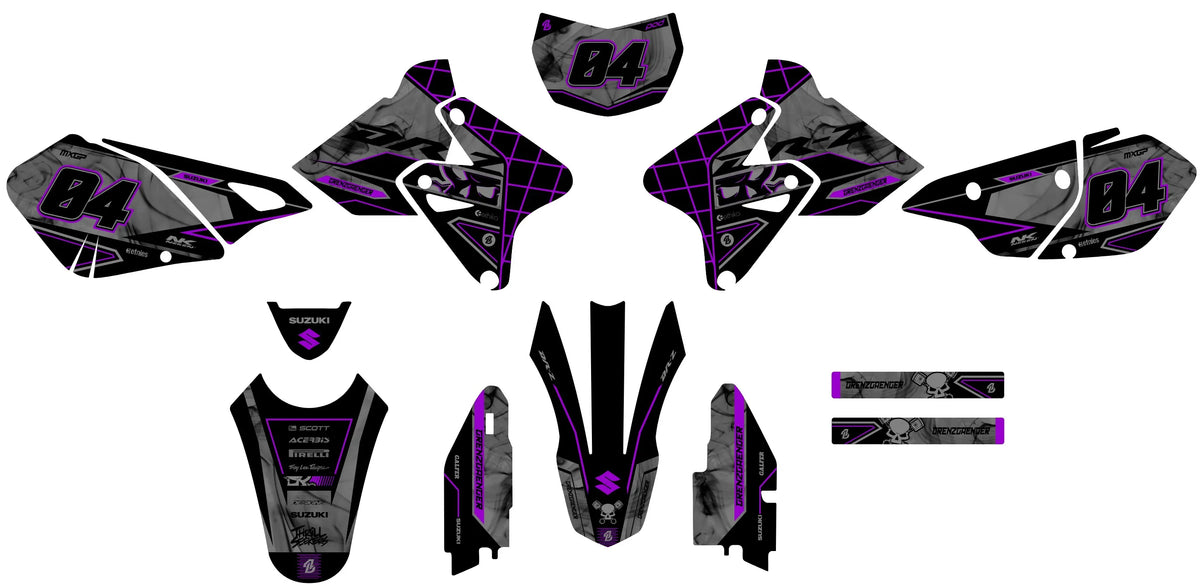 kit grafiche SUZUKI DRZ 400 - SKYTRIX