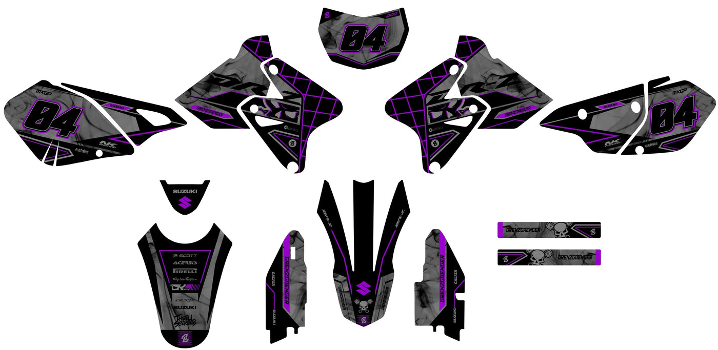graphics kit SUZUKI DRZ 400 - SKYTRIX