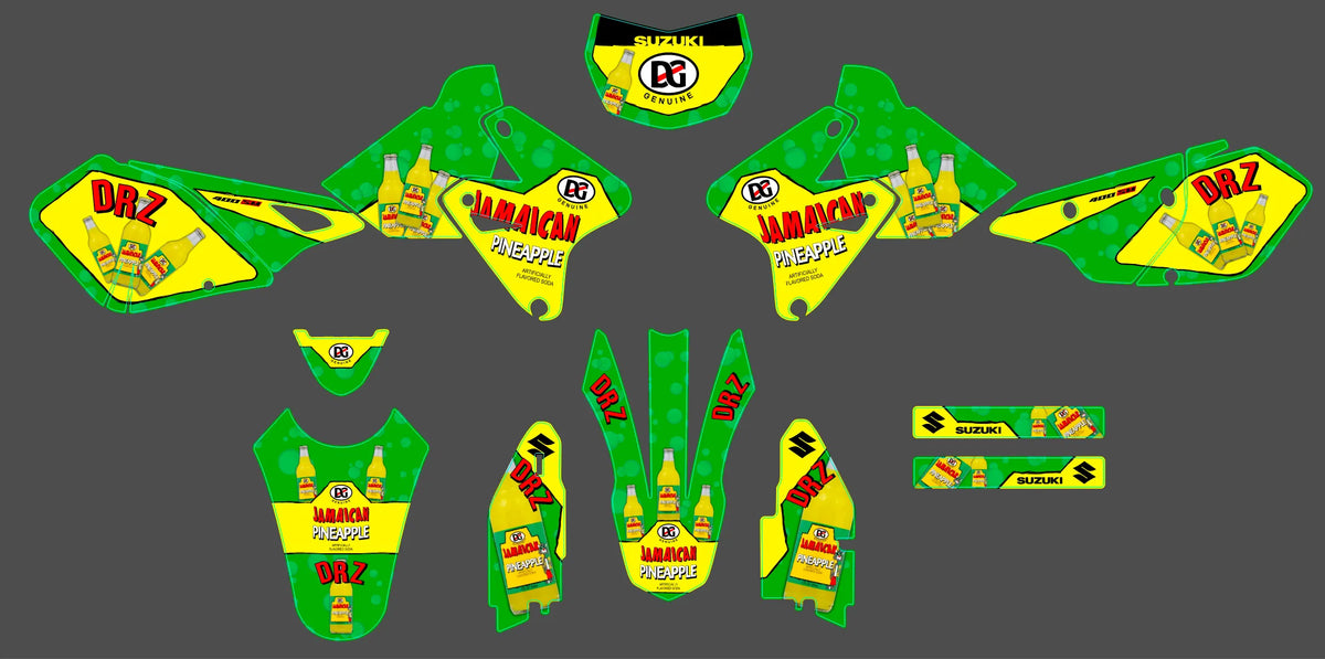 graphics kit SUZUKI DRZ 400 - ZEXTON