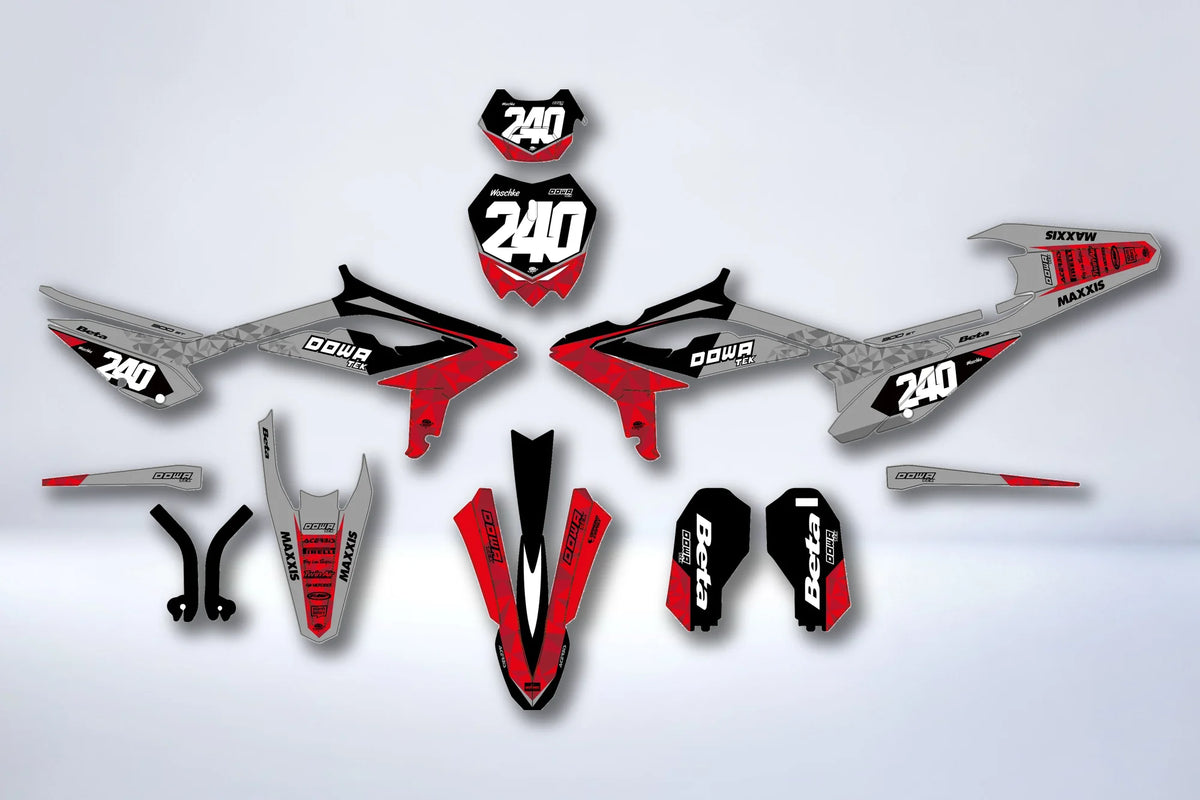 Kit de adhesivos BETA RR Enduro 2020-2022 - SKORCH