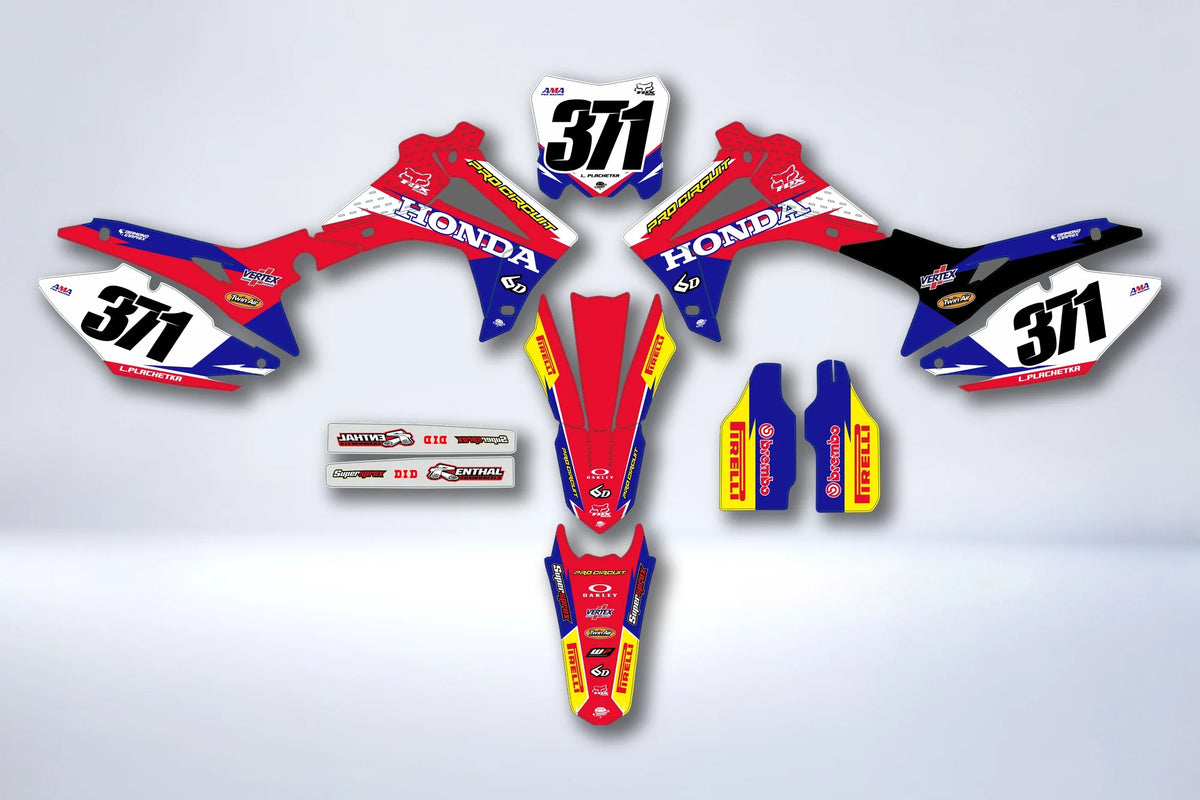 Kit de adhesivos HONDA CRF 250-450 2013-2016 - MUDSLAY