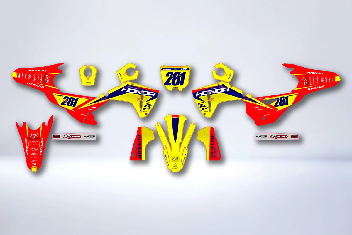 Kit déco HONDA CRF 250 & CRF 450 2025-2026 - ZYNTRIX