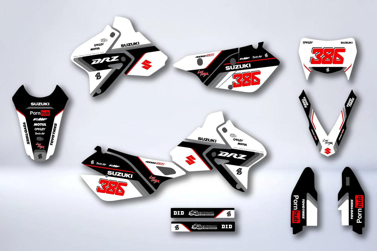 Graphics kit SUZUKI DRZ 400 - REZONIX