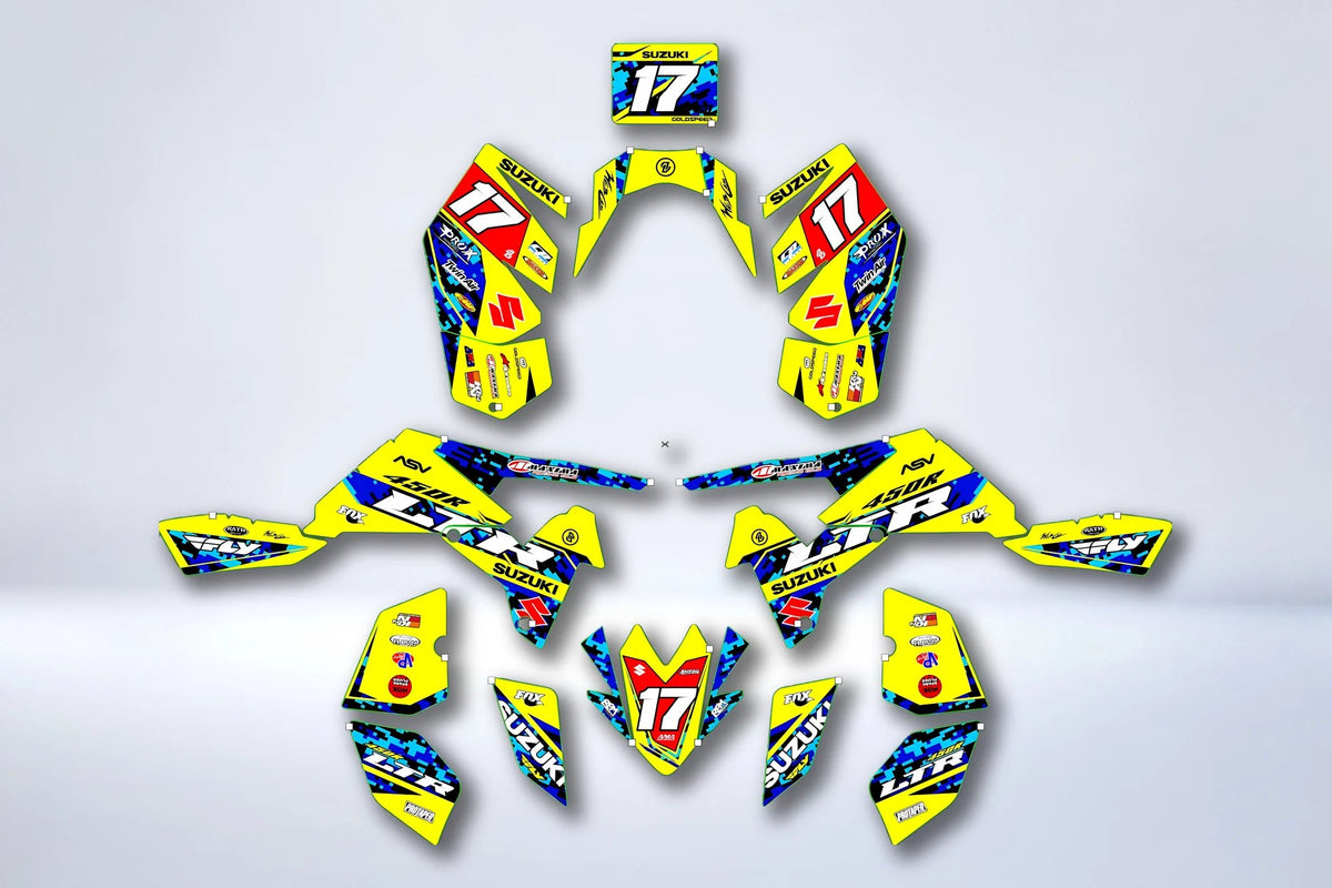 Graphics kit SUZUKI LTR 450 - ZORVAX