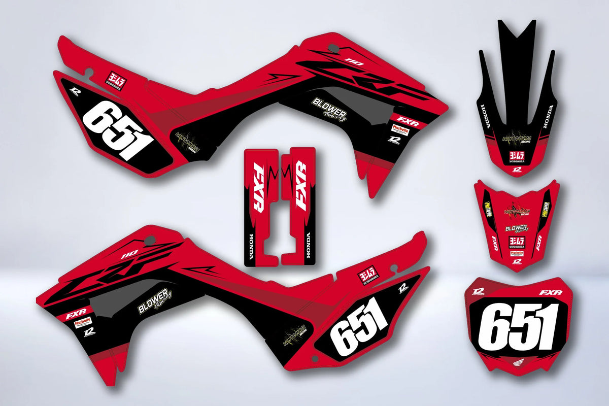 Dekor-Kit HONDA CRF 250-450 2013-2016 - THRAXON