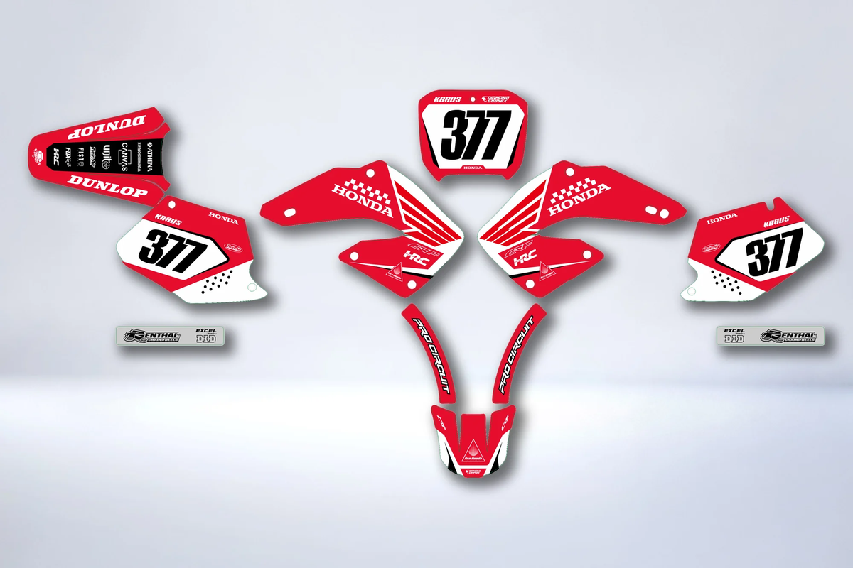 Kit déco HONDA CR 125-250 2000-2001 - STRYKR