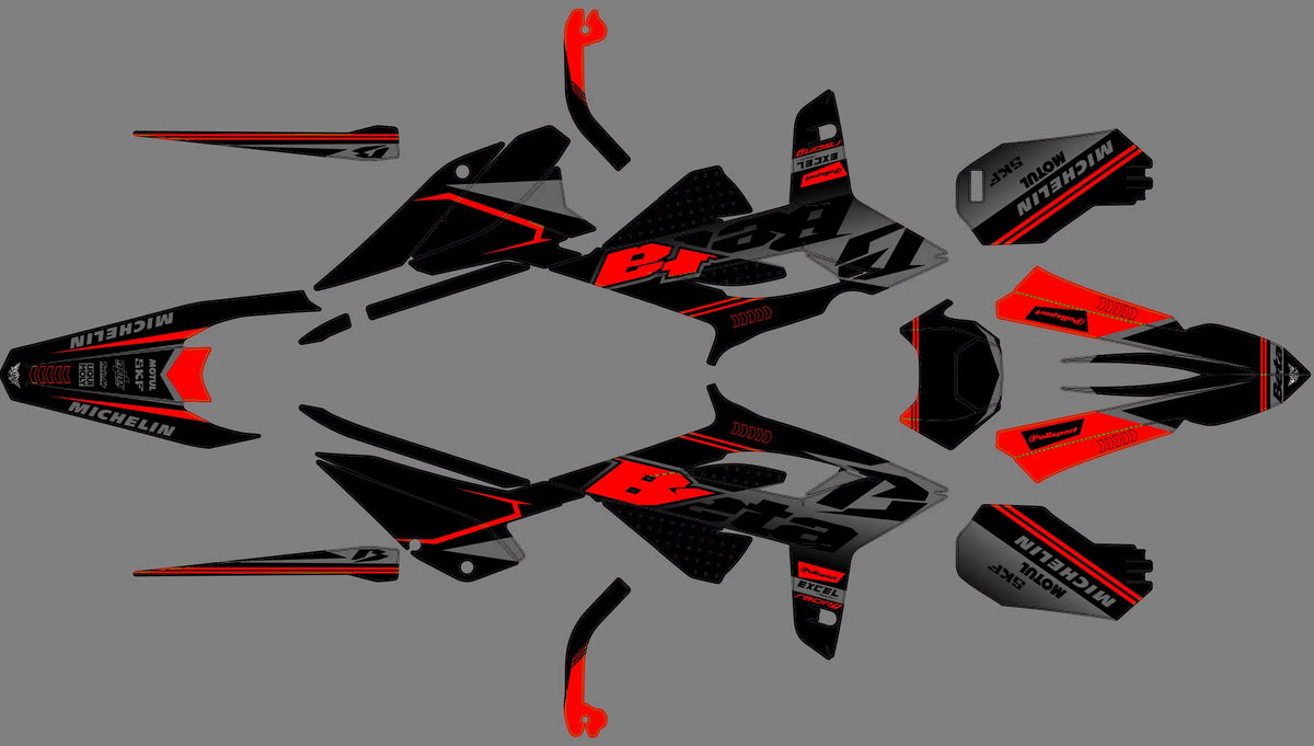 kit grafiche BETA RR Enduro 2020-2022 -
