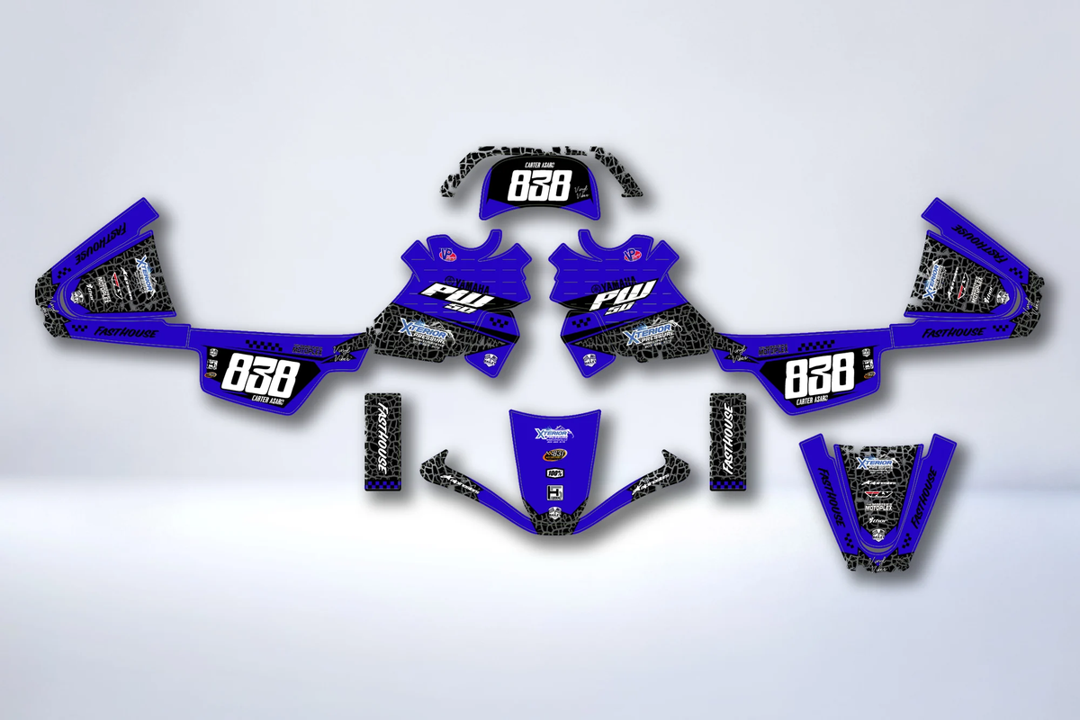 Graphics kit YAMAHA PIWI PW 50 80 1990-2025 - IGNITIX