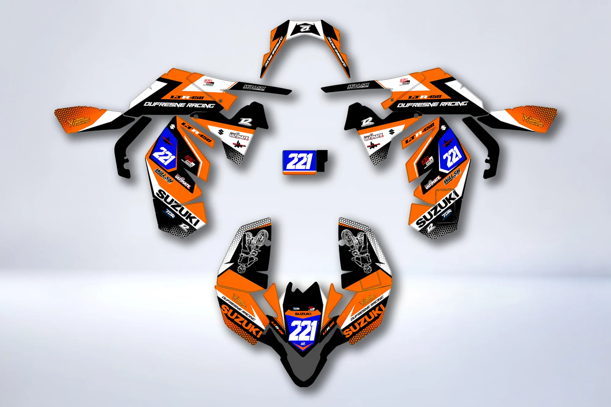Kit déco SUZUKI LTR 450 - VULTRIX