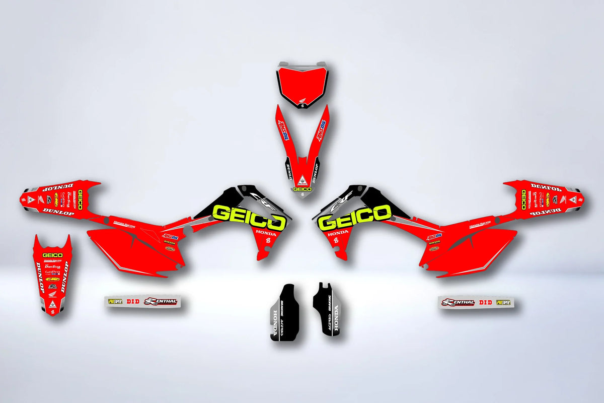 Graphics kit HONDA CRF 250-450 2013-2016 - SKORCH