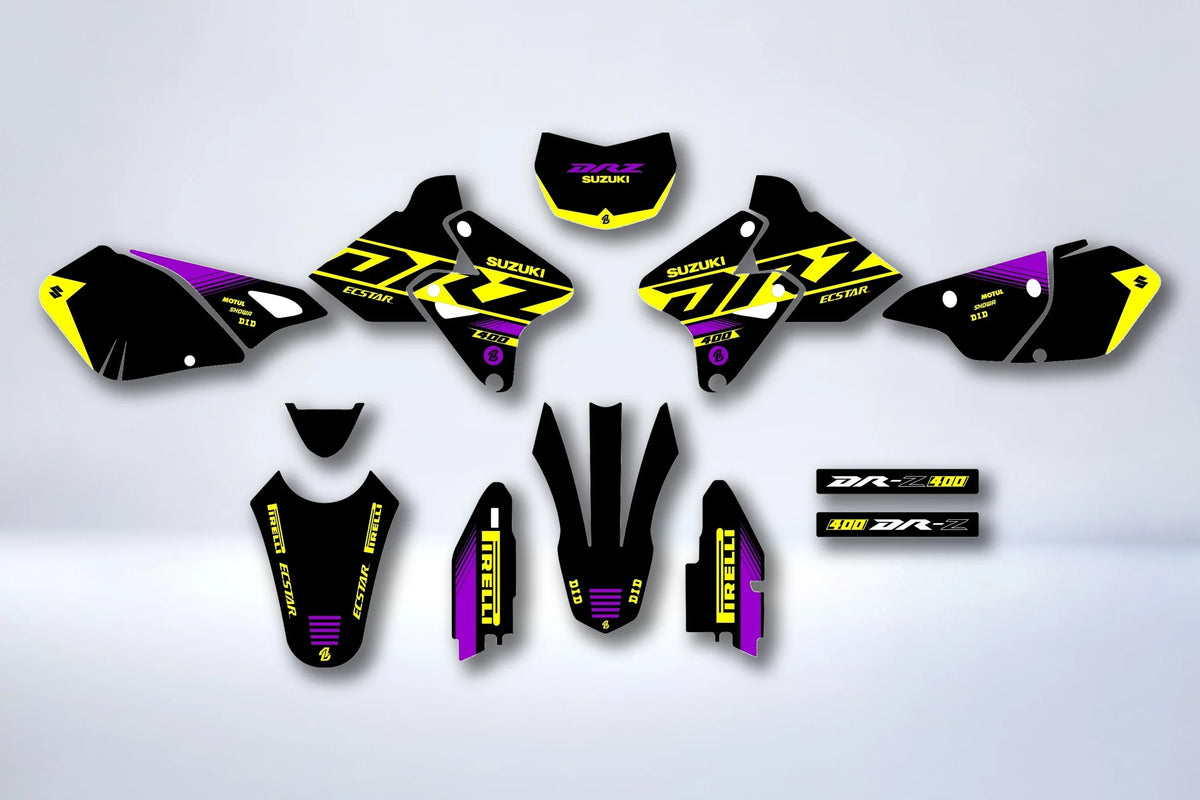 Graphics kit SUZUKI DRZ 400 - NITRAX