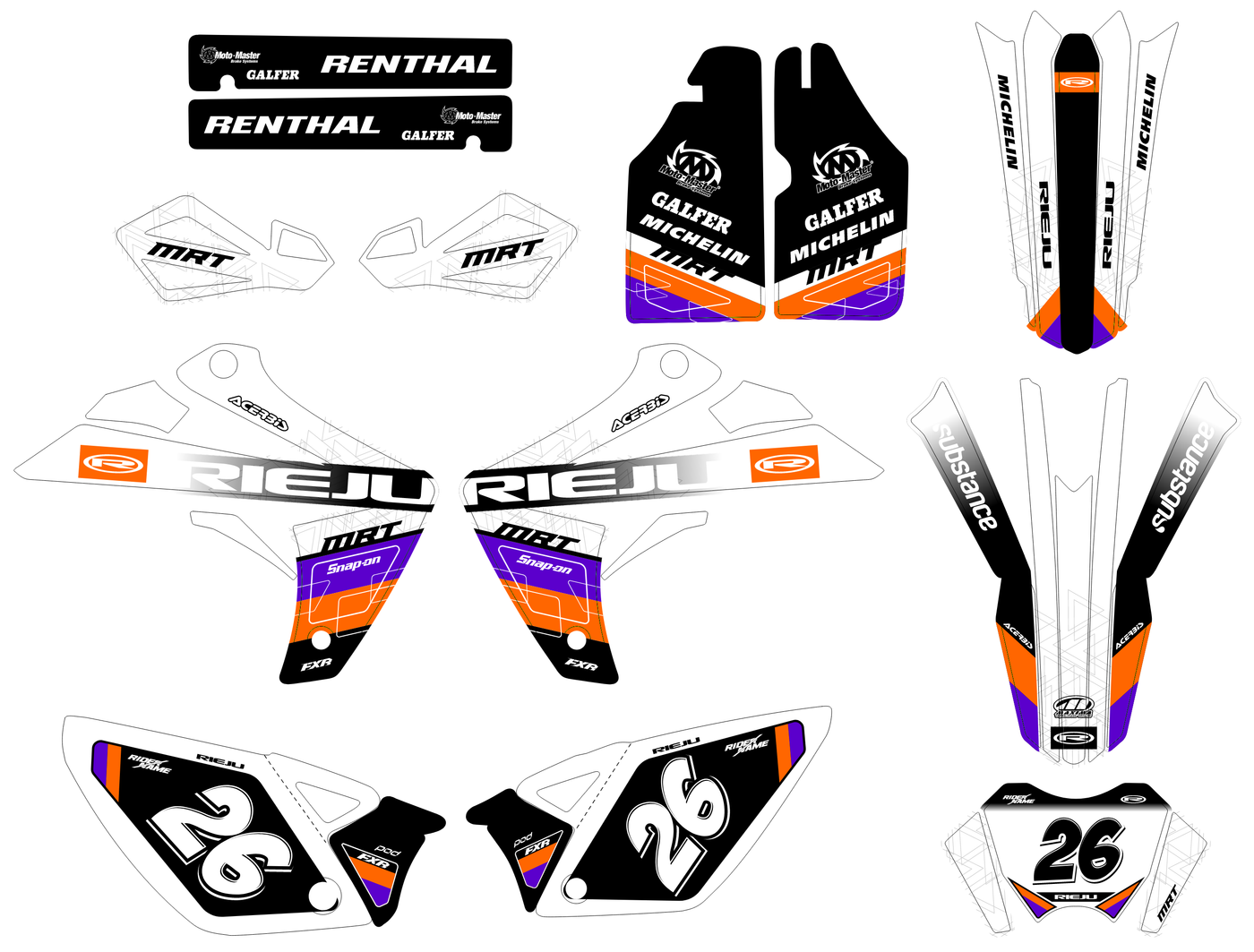 Kit Déco RIEJU MRT 2009-2021 - TRAXYN