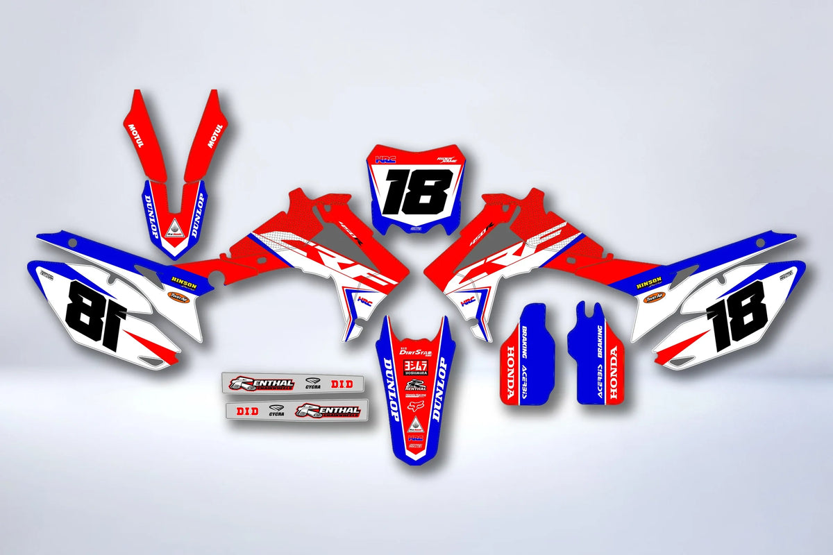 Kit de adhesivos HONDA CRF 250-450 2013-2016 - IGNYTE