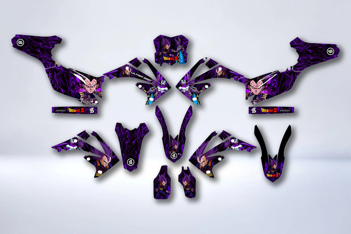 Graphics kit HONDA CRF 250-450 (2009-2012) - THRASHR