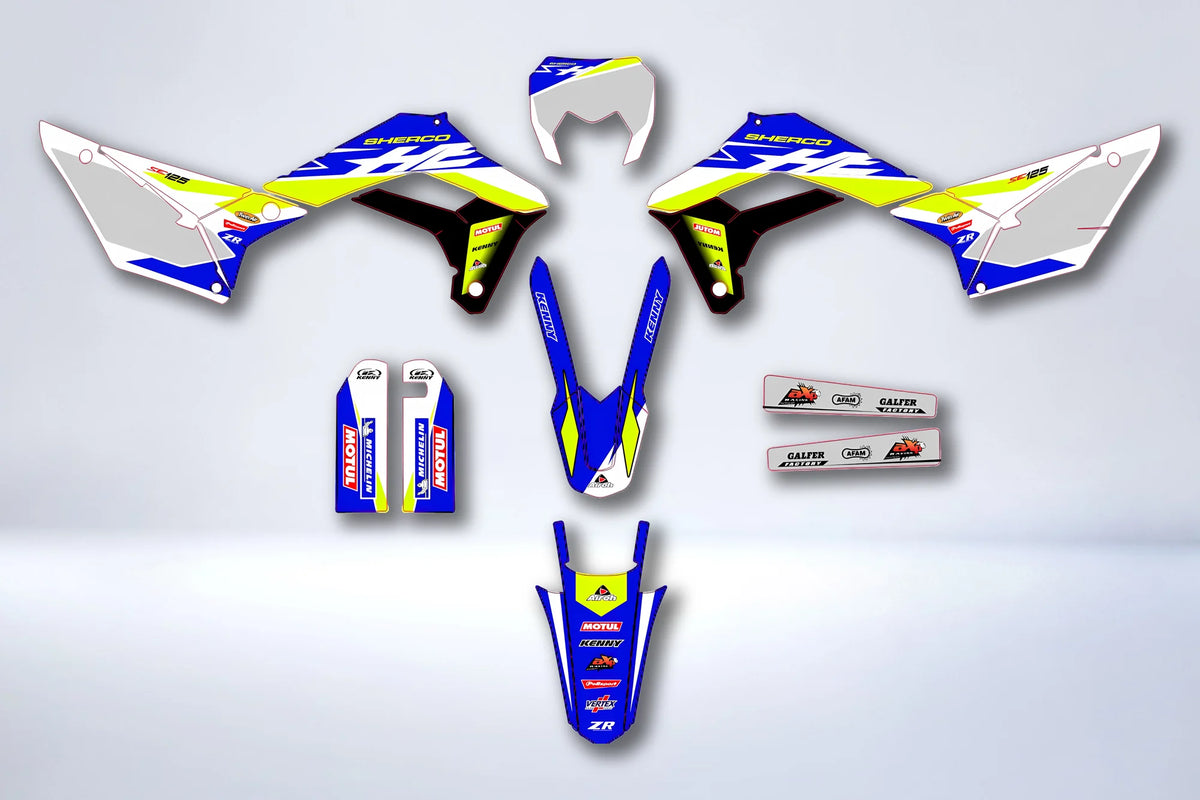 Dekor-Kit Sherco SE SEF 2017-2024 - ZYNTRAX