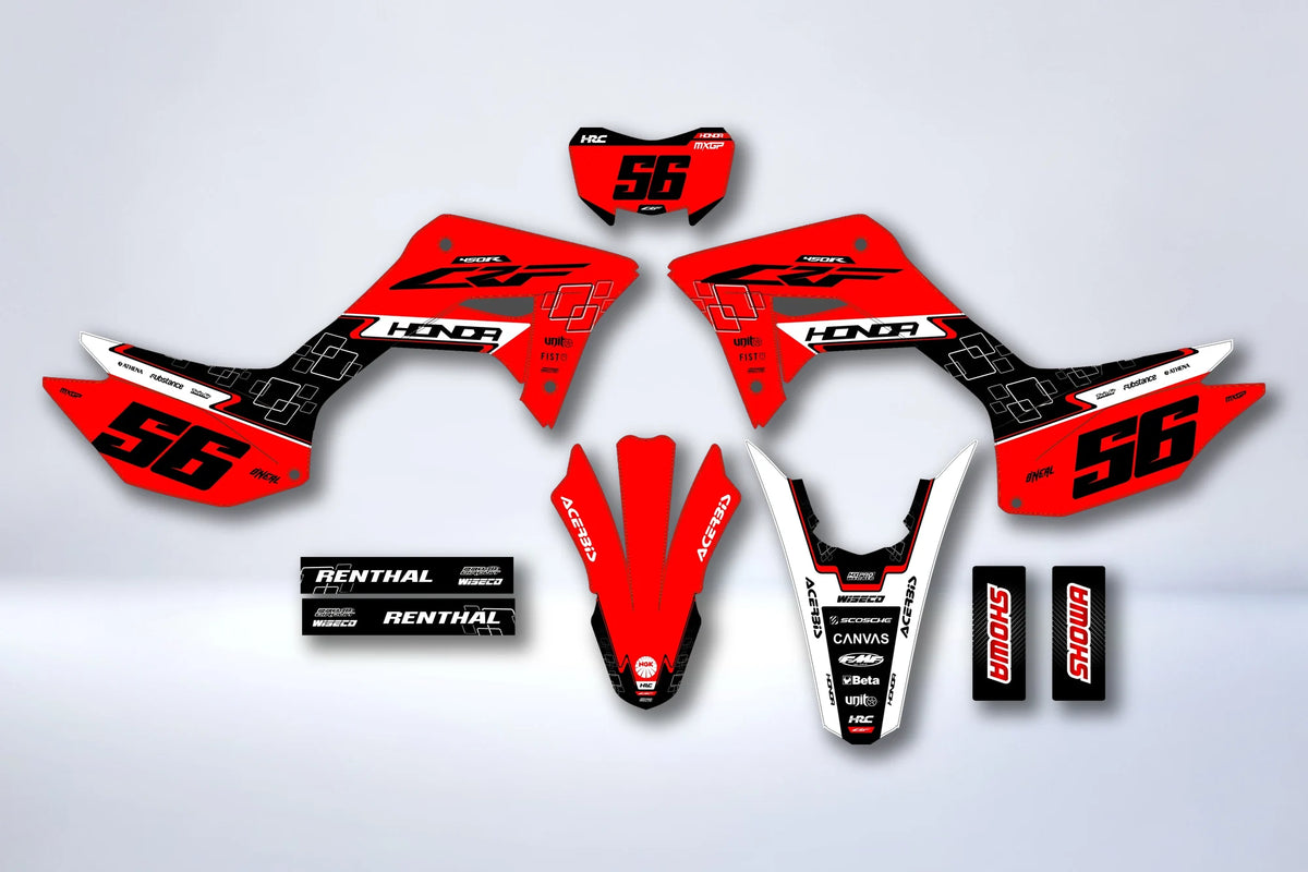 Kit déco HONDA CRF 250-450 2013-2016 - VEXTOR