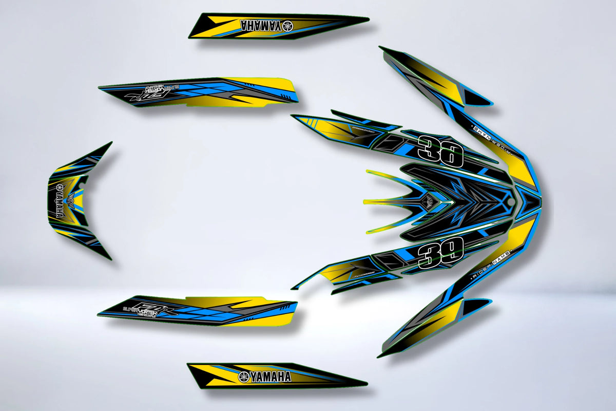 graphics kit Yamaha FZR FZS 1800 SHO 2009-2013 Waverunner - GRYNDRA