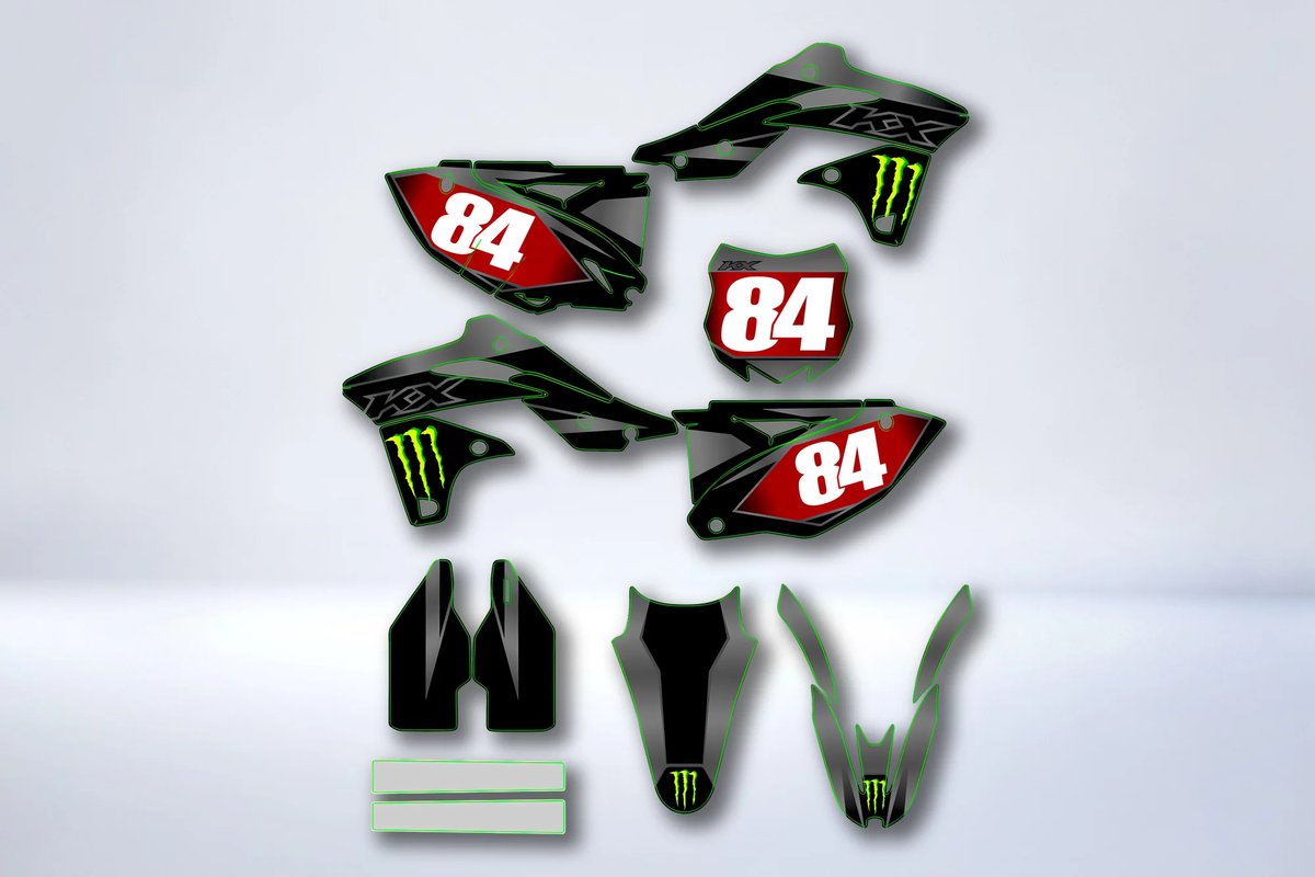 Kit déco KAWASAKI KXF 250 2013-2016 - TORQON