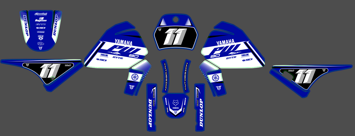 graphics kit YAMAHA PIWI PW 50 80 1990-2025 -