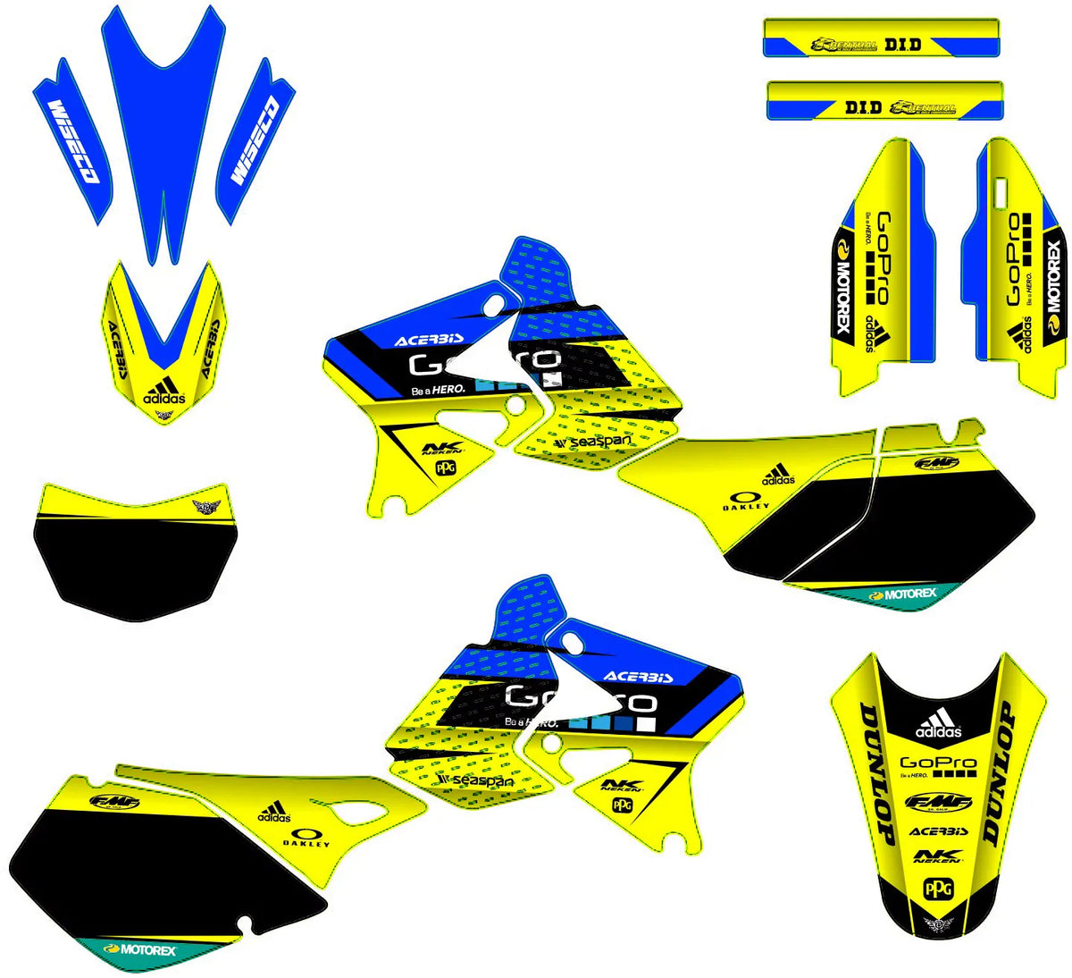 graphics kit SUZUKI DRZ 400 - TORQEN