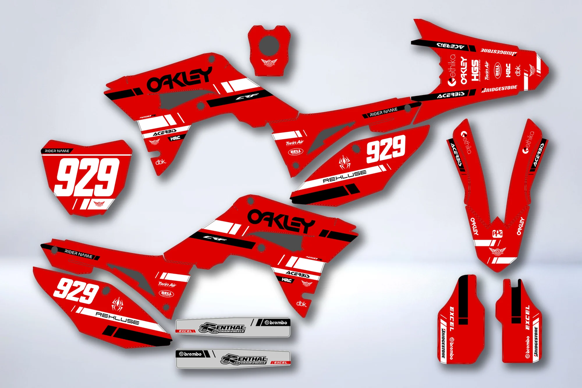 Graphics kit HONDA CRF 450 2017-2020 CRF 250 2018-2021 - THRASHR