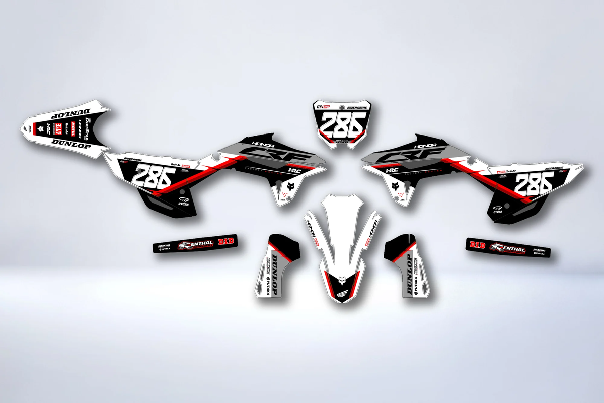 Honda CRF 250 2022-2024 & CRF 450 2021-2024 graphics kit - TROVAX