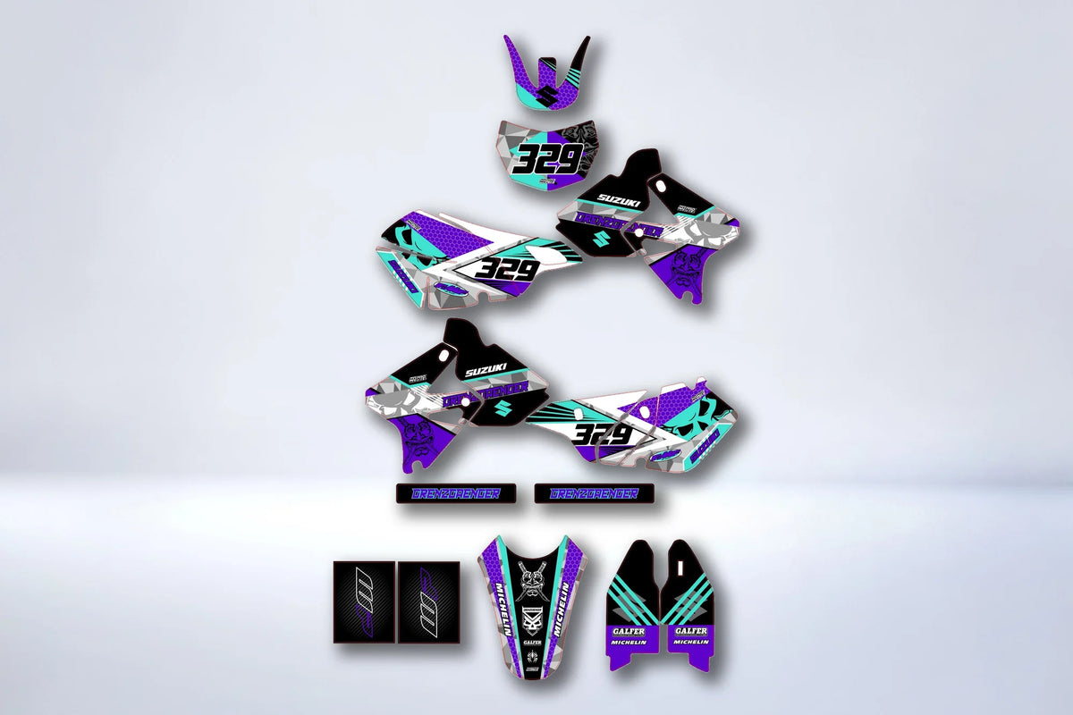 Graphics kit SUZUKI DRZ 400 - RIPNEX