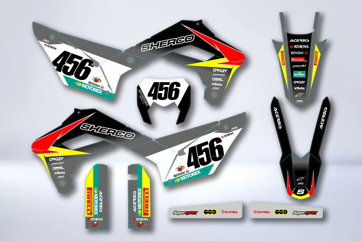 Kit déco Sherco SE SEF 2017-2024 - VULTRX