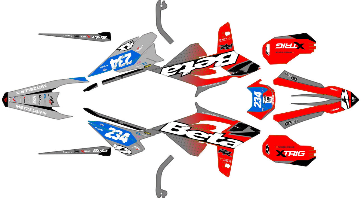 kit grafiche BETA RR Enduro 2020-2022 - AXONIX
