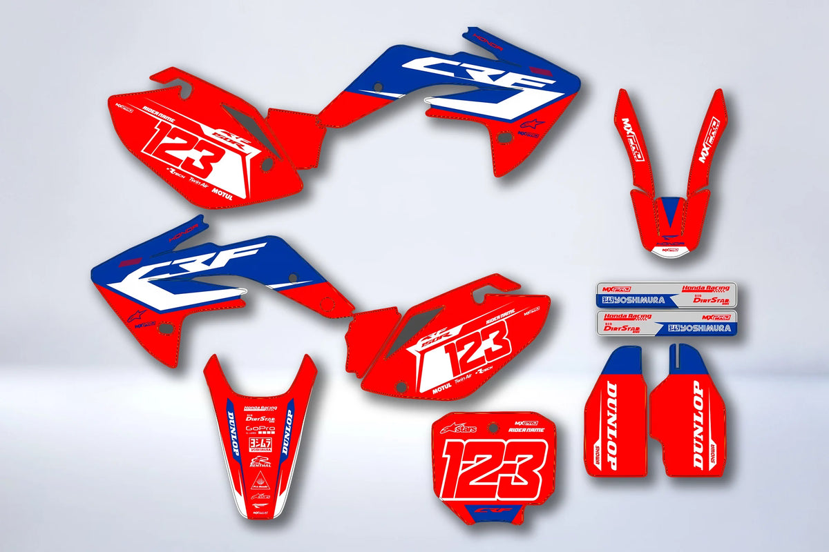 Graphics kit HONDA CRF 450 2005-2008 - GRITRON