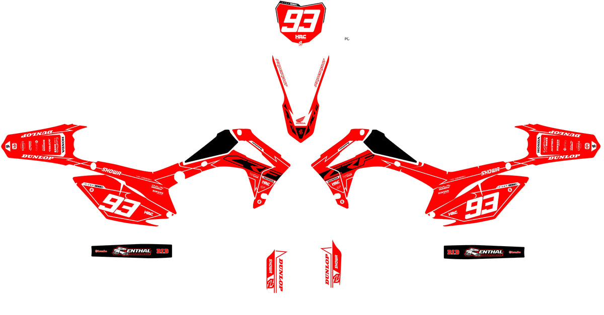 Graphics kit HONDA CRF 250-450 2013-2016 - TORQIX