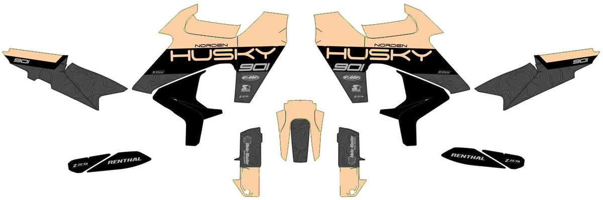 graphics kit HUSQVARNA NORDEN 901 - FURIUM