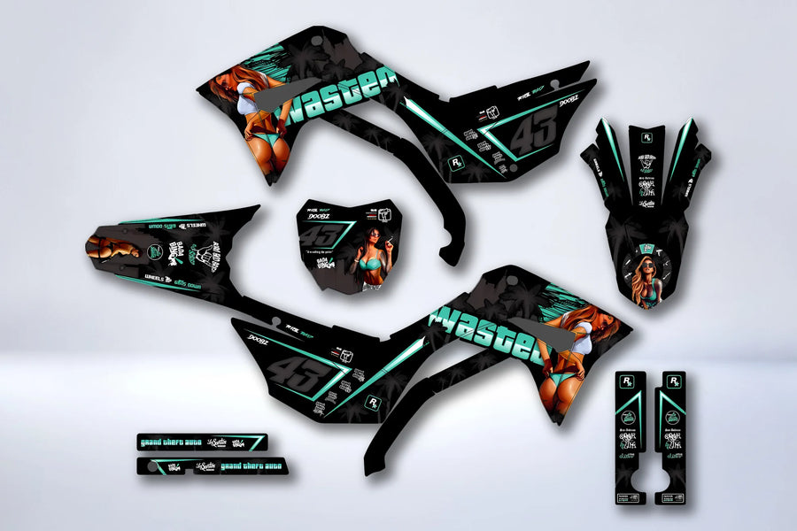Kit déco BETA RR Enduro 2020-2022 - ZYNTRA