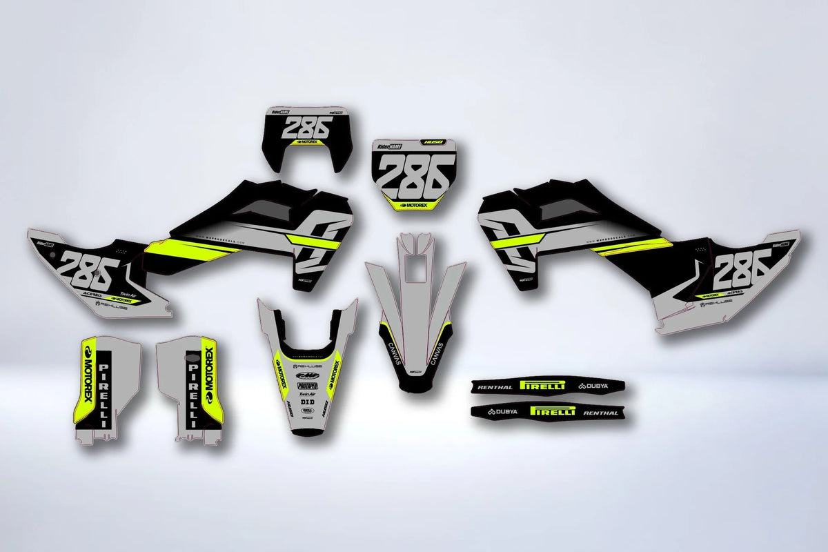 Kit déco HUSQVARNA TC FC 2025 - VOLTRIX