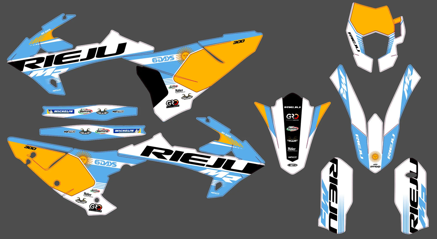 Dekor-Kit RIEJU MR PRO & RANGER 2021-2025 - RAPTRX