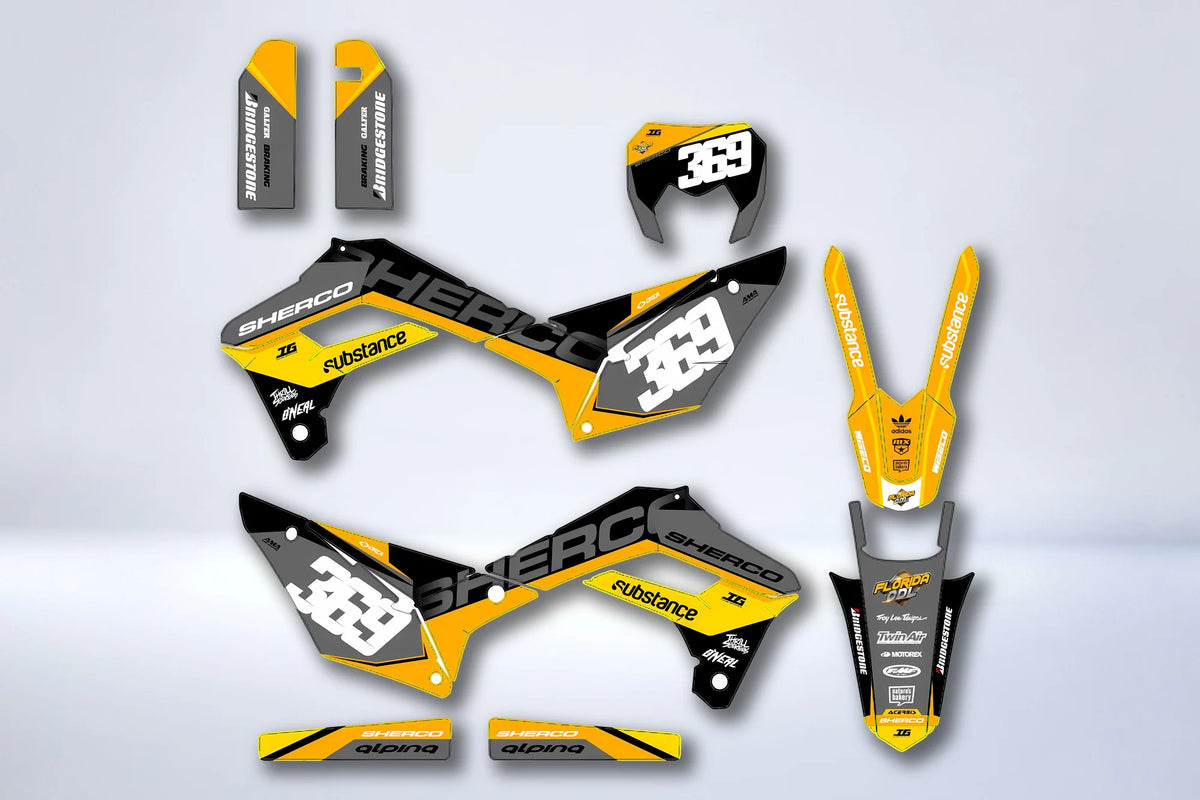 Kit grafiche Sherco SE SEF 2017-2024 - AXTRON