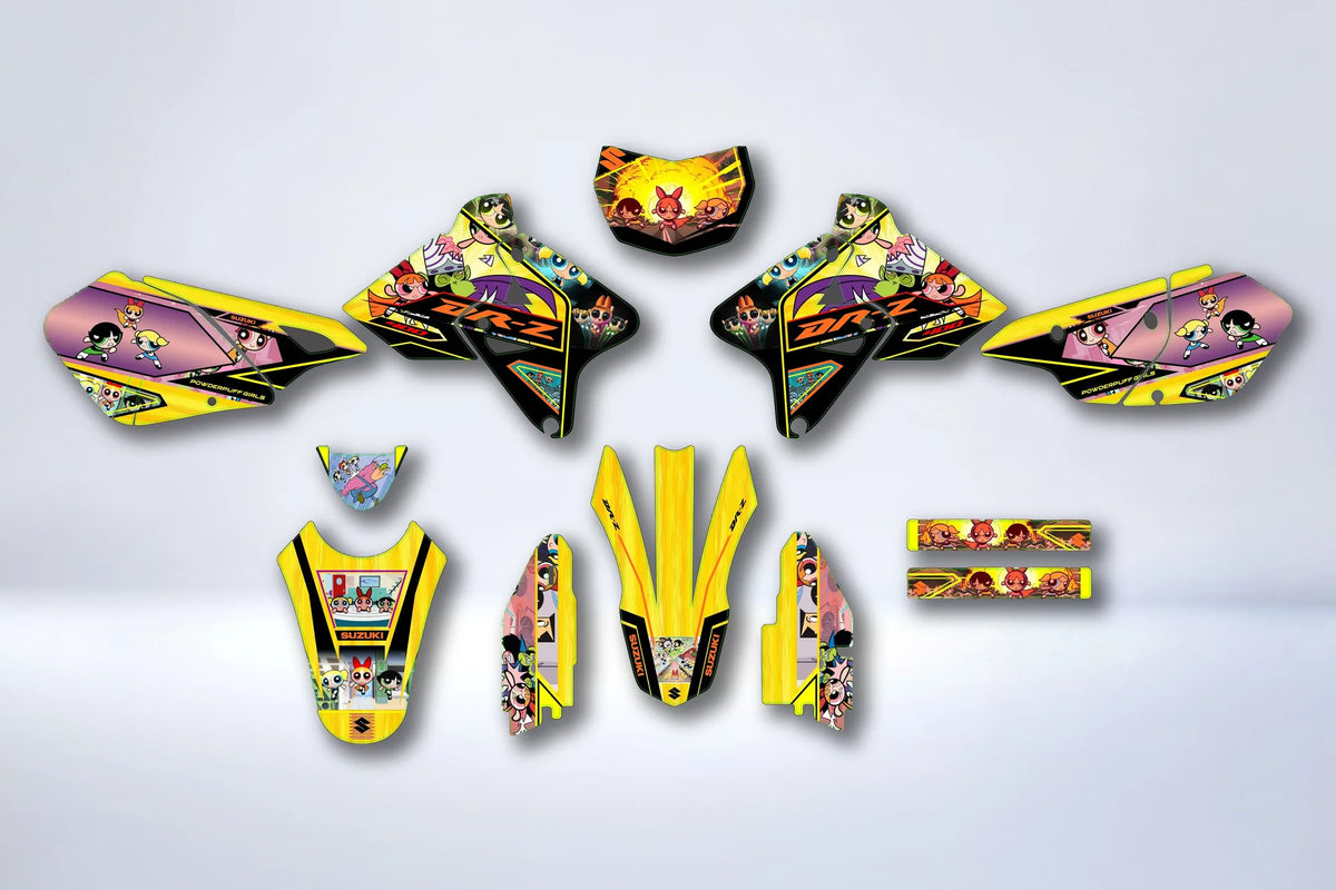 Graphics kit SUZUKI DRZ 400 - VORNAX
