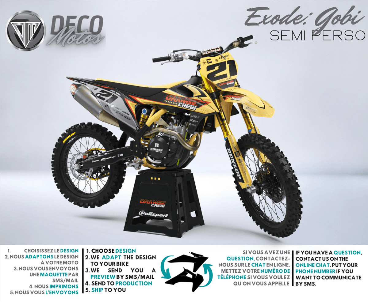Gobi - Semi-Custom Decal Kit