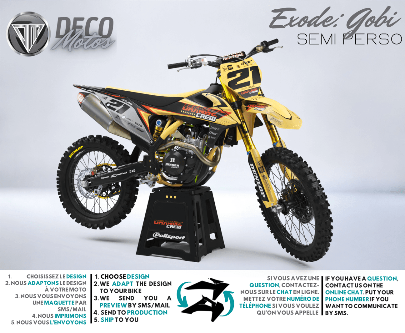 Gobi - Kit Déco Semi-Personnalisé