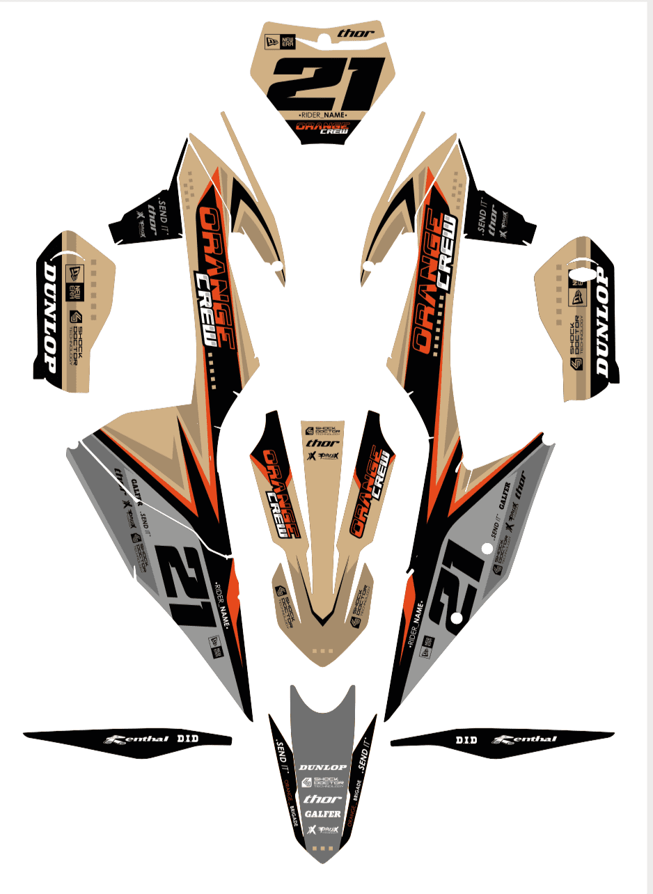 Gobi - Semi-Custom Decal Kit