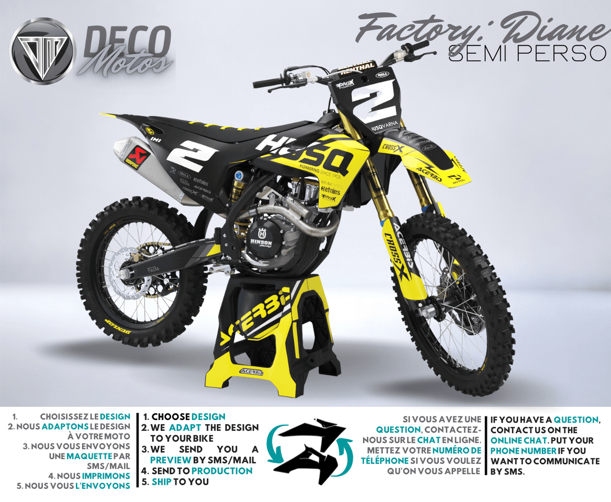 "Factory Diane" Kit Déco SemiPersonnalisé