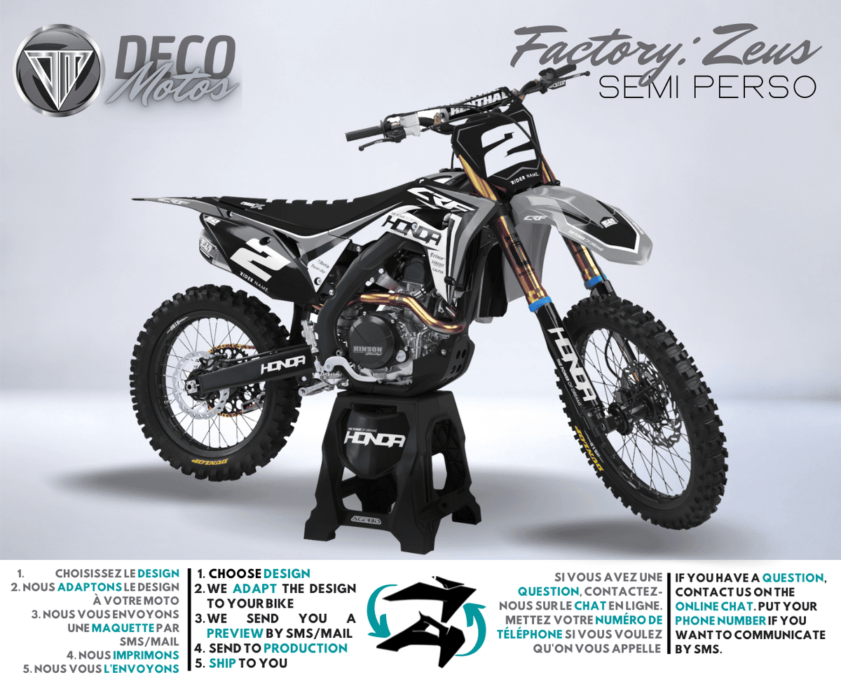 Zeus - Semi-Custom Decal Kit