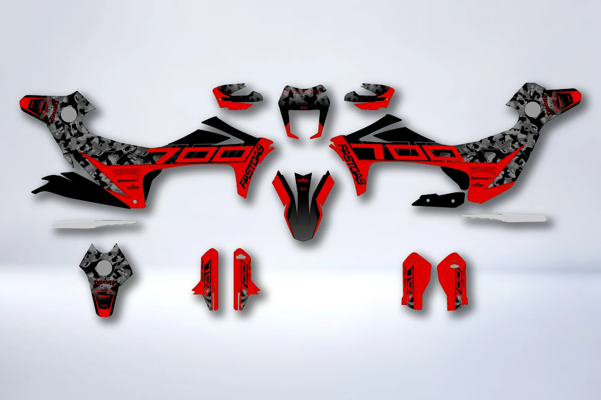 Graphics kit Gasgas 700 SM - GRITRIX