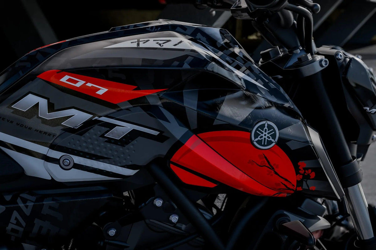 Kit Déco Yamaha MT 125 / MT 03 / MT 07 / MT 09 / MT 10 Semi-Personnalisé - IGNITION